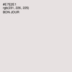 #E7E2E1 - Bon Jour Color Image